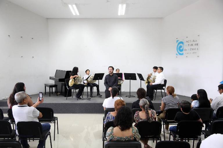 Comparten alumnos música de Haendel, Tchaikovsky y Bach