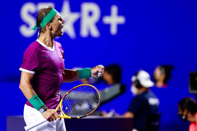 Nadal puede otra vez con Medvedev y va por el título en Acapulco