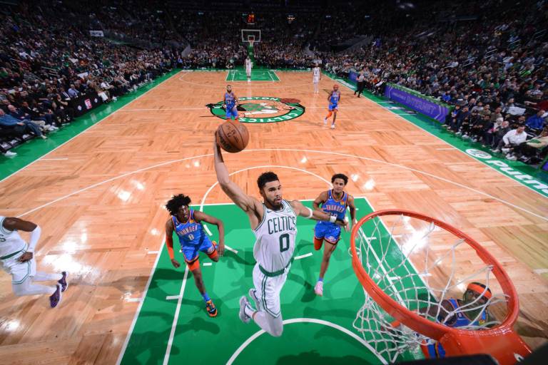Los Celtics remontaron ante el Thunder para sumar su séptimo triunfo en fila