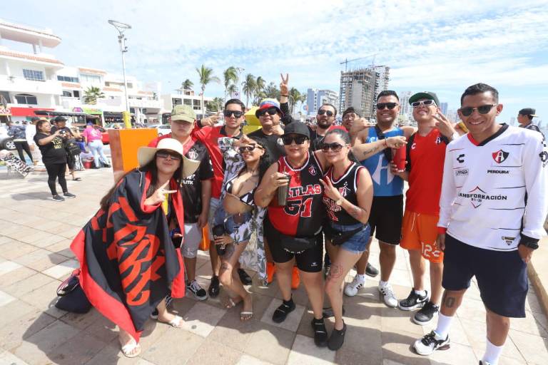 La Barra 51 de Atlas se hace presente en Mazatlán para el encuentro ante los Cañoneros; se espera un fuerte operativo