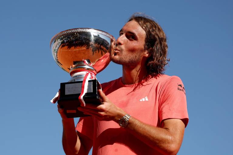 Stefanos Tsitsipas regresa al top-10 de la ATP tras su victoria en Montecarlo