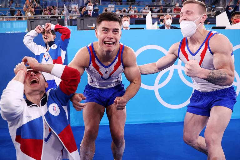 Rusia sobrevive a remontada asiática y se lleva el oro en gimnasia masculina por equipos