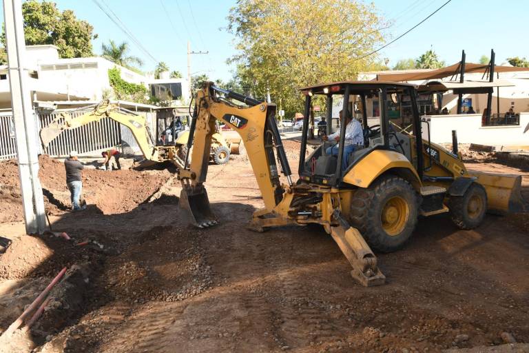 Obras en Centro de Culiacán se extenderán hasta el miércoles