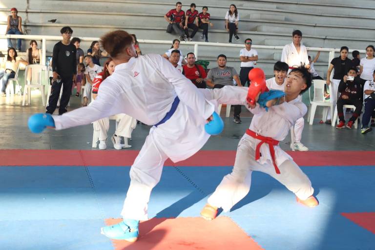 Moreno Bautista vuelve a ser la figura de la Copa Datemex de Karate