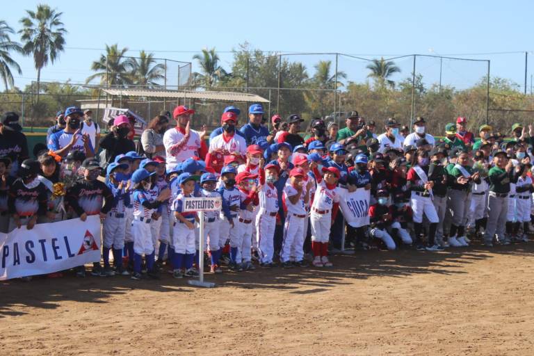 Inauguran la edición 42 de la Liga de Beisbol Infantil y Juvenil Quintero Castañeda