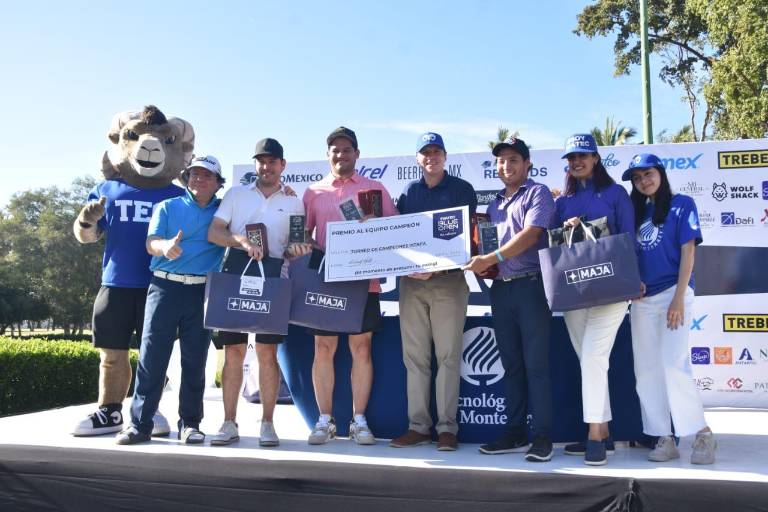 Todo un éxito la primera edición del Exatec Blue Open Golf Tour