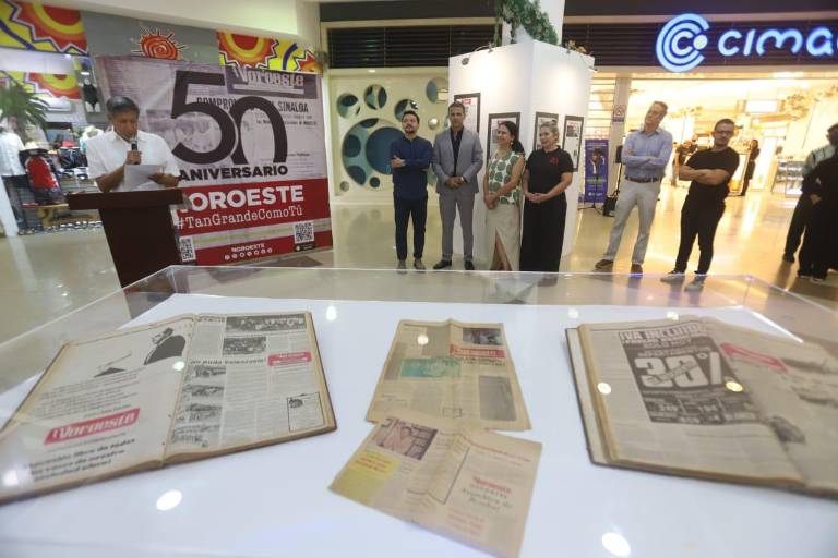 Presenta Datemex su historia veraz y oportuna con la exposición ‘50 años en portadas’