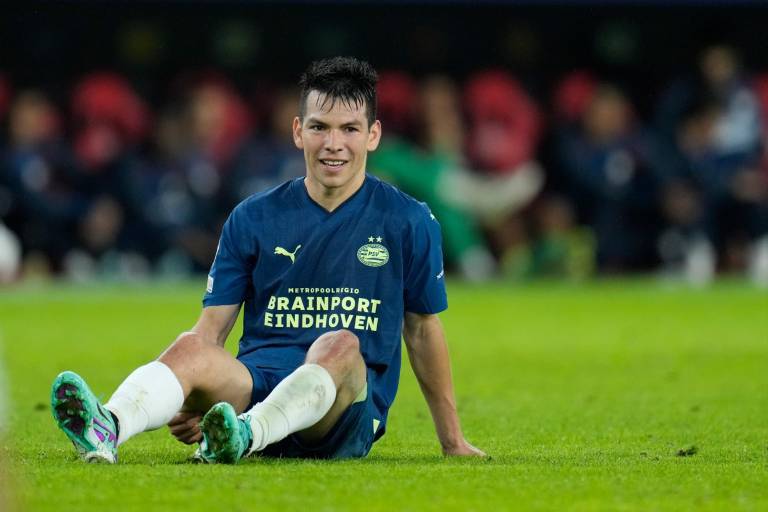 Chucky Lozano se perderá el partido ante el Feyenoord