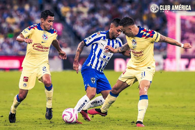 América se consolida en la cima con goleada a Rayados