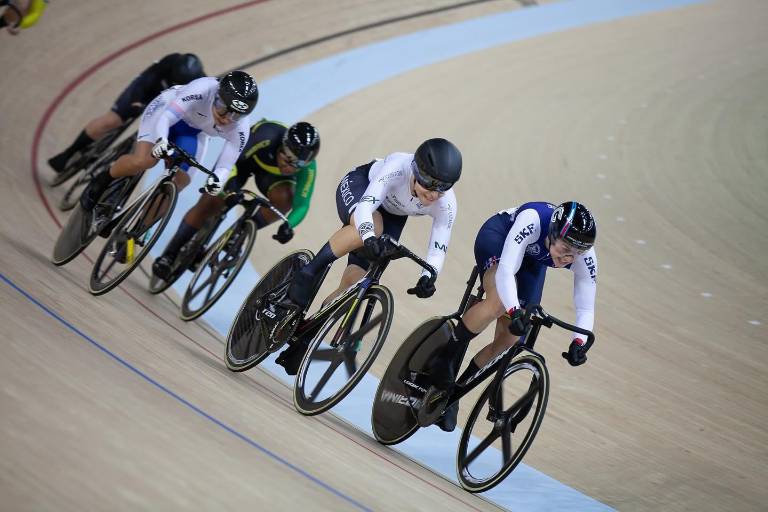 Luz Daniela Gaxiola finaliza con sitio 13 en Keirin, en Copa de Naciones