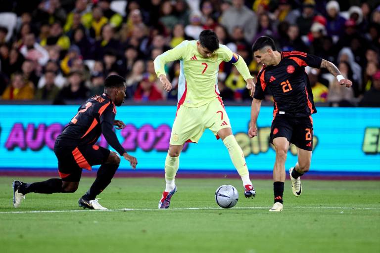 Colombia derrota a España en amistoso