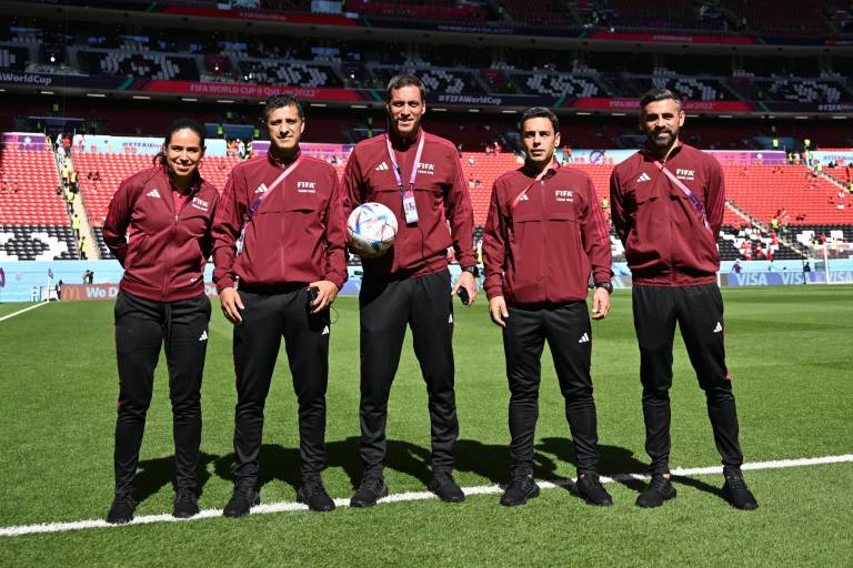 Árbitra mexicana Karen Díaz debuta en una Copa del Mundo en partido entre Marruecos y Croacia