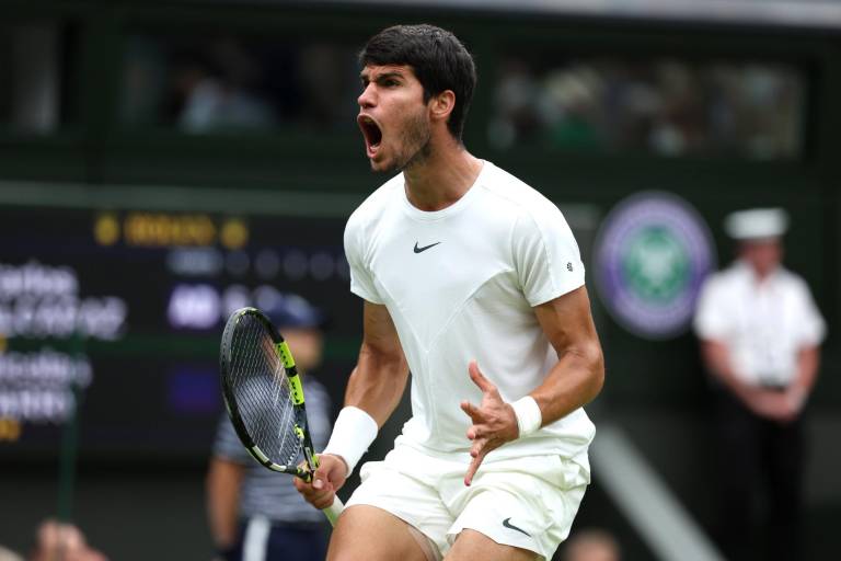 Carlos Alcaraz repite su mejor marca en Wimbledon