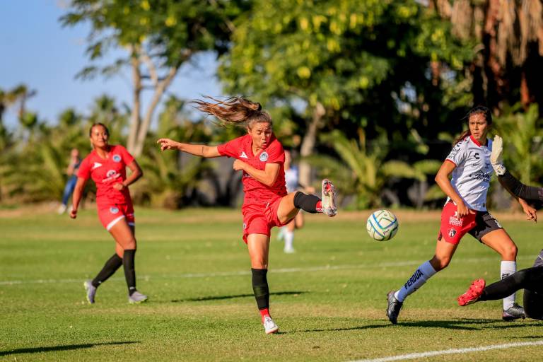 Mazatlán Femenil y Atlas empatan en amistoso
