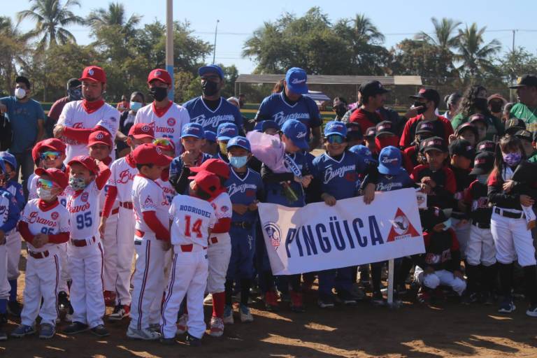 Inauguran la edición 42 de la Liga de Beisbol Infantil y Juvenil Quintero Castañeda