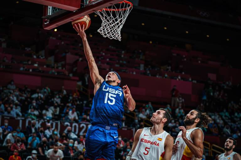 Estados Unidos eliminó a España en cuartos de final de Tokio 2020