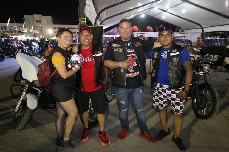 Se divierten ‘bikers’ en la Semana de la Moto 2023