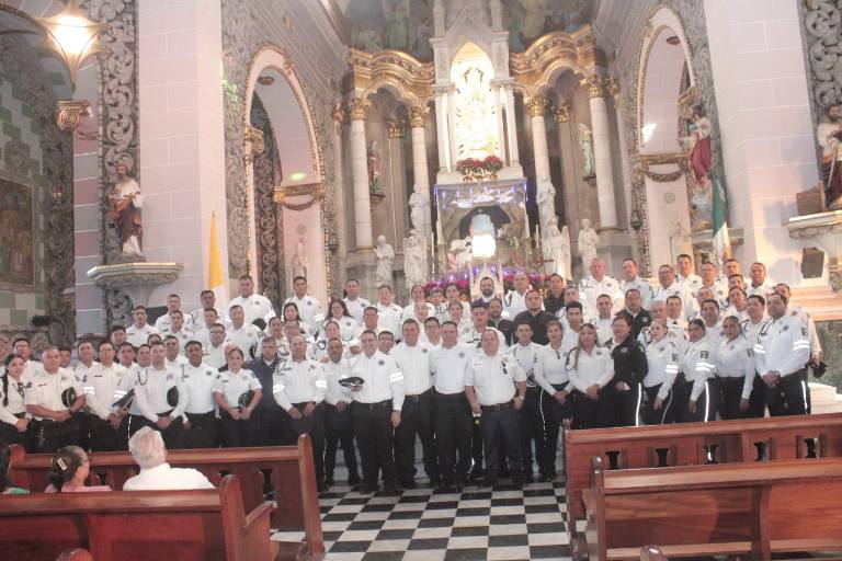 Agentes de Tránsito de Mazatlán celebran su día con misa