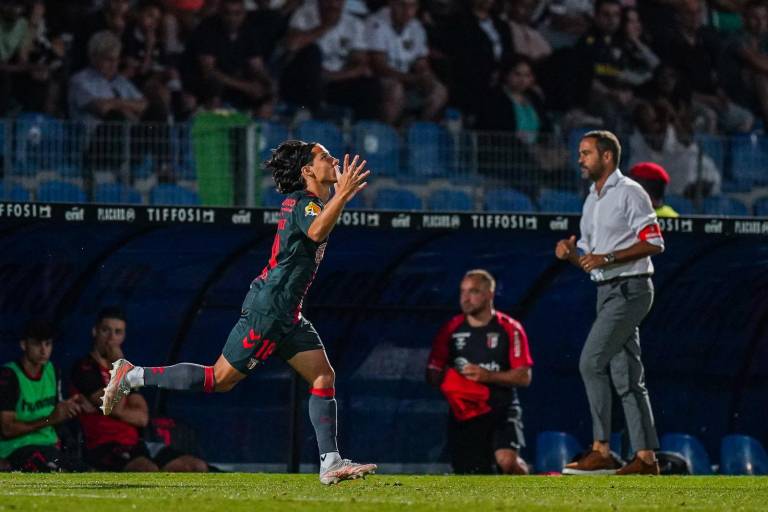 Diego Lainez debuta en Portugal en el triunfo del Braga