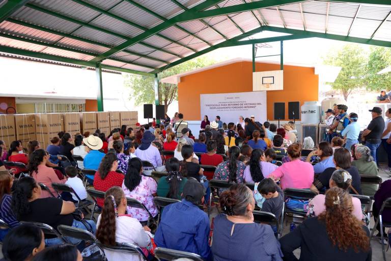 Regresan a Tepuche desplazados, después de etapa violenta de 2020