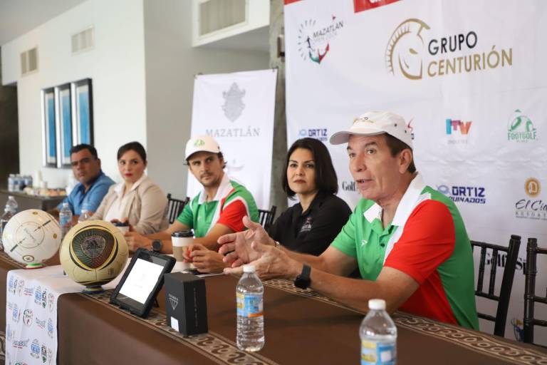 Anuncian el Mazatlán Open Footgolf 2024, en El Cid