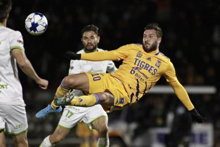Tigres gana como visitante a Bravos con doblete de Gignac