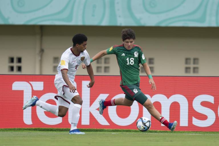 El Tricolor Sub 17 no puede con Venezuela y complica su clasificación