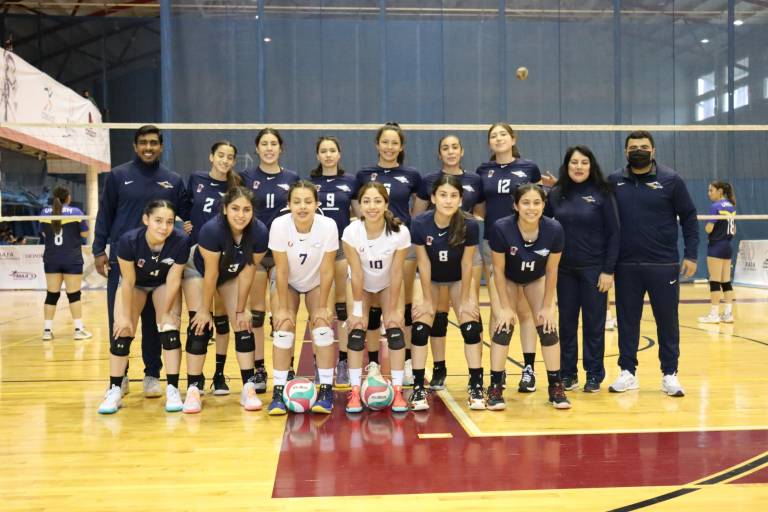 Águilas UAS arranca con triunfos en el voleibol de la Universiada Regional