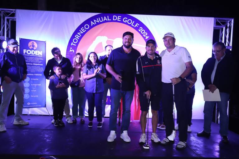 Reparten decenas de premios en Anual de Golf Pro Foden