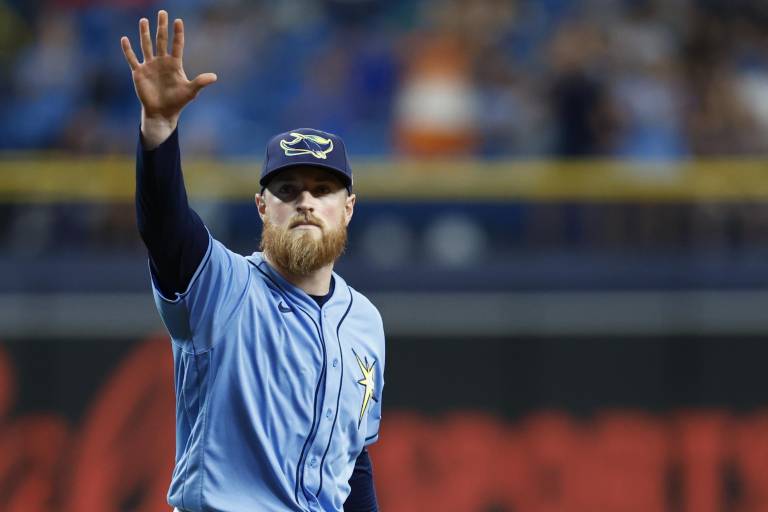 Drew Rasmussen pierde el juego perfecto en la novena entrada
