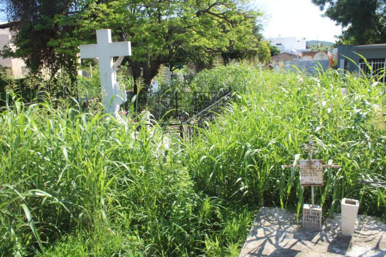 Urgen vecinos atención al panteón municipal de Rosario