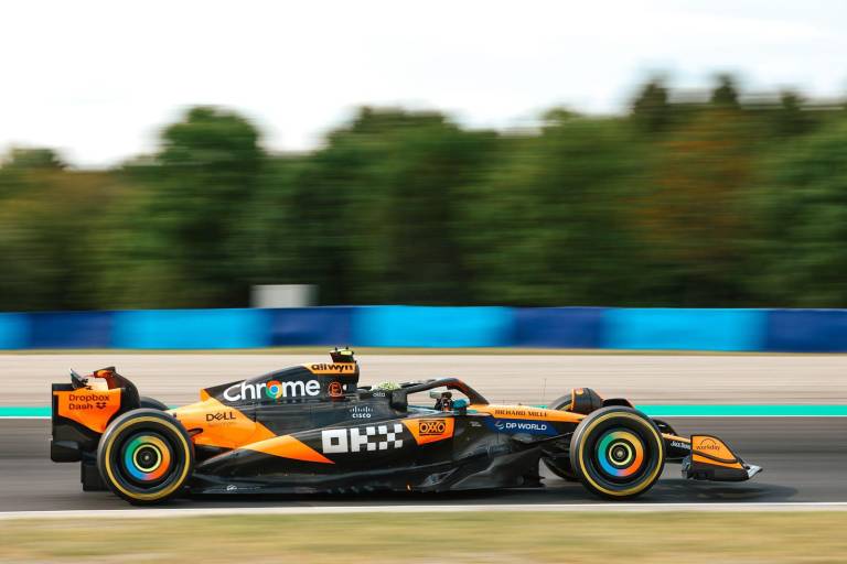 Lando Norris domina las prácticas libres del GP de Hungría 2025; McLaren impone su ritmo