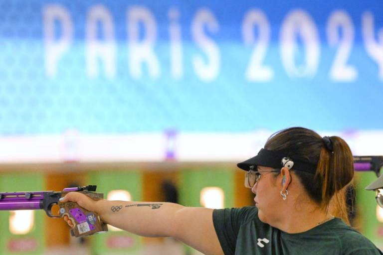 Alejandra Zavala queda fuera en la ronda de clasificación de 10m pistola de aire de París 2024