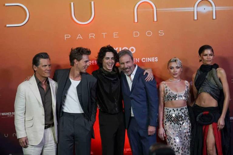 Causa furor el elenco de ‘Dune’ durante en su visita a México