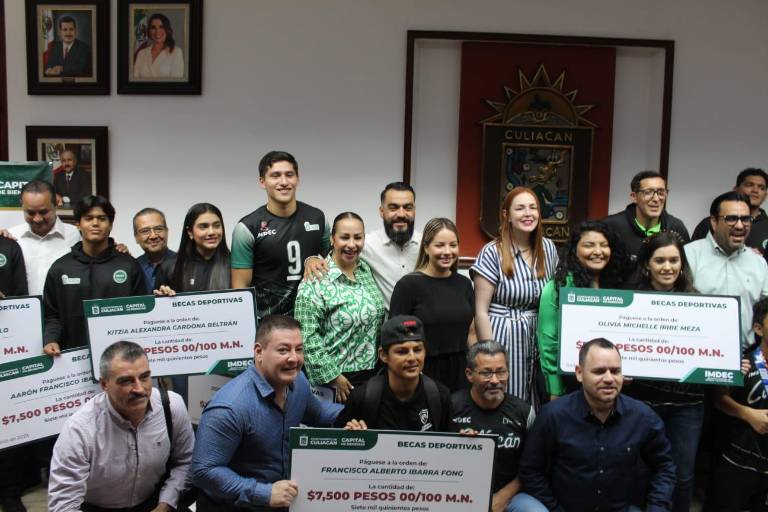 Reactivan entrega de becas deportivas en Culiacán
