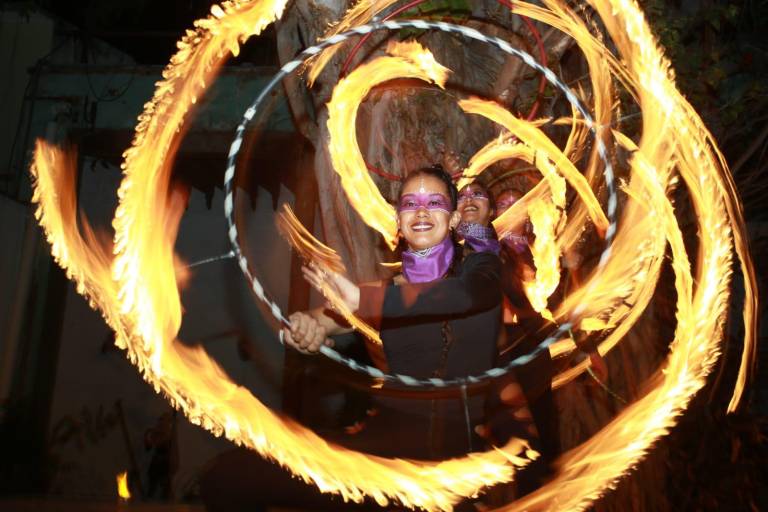 Muestran su arte en el Festival Cultural de la Mujer #8hita Project