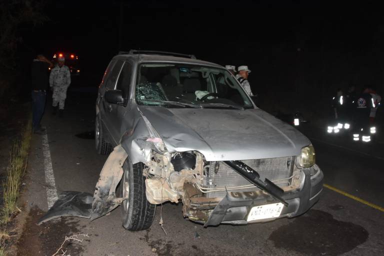 Muere motociclista tras ser arrollado por vehículo en carretera a El Sauz, en Culiacán