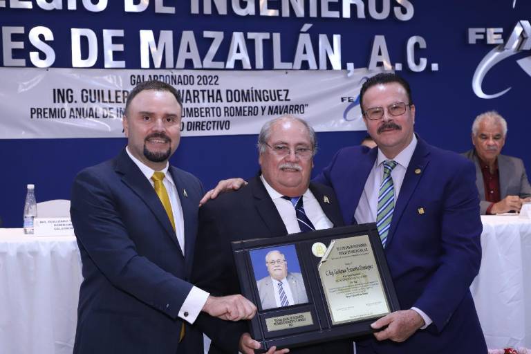 Entregan el Premio Anual de Ingeniería ‘Humberto Romero Navarro’ a Guillermo Trewartha