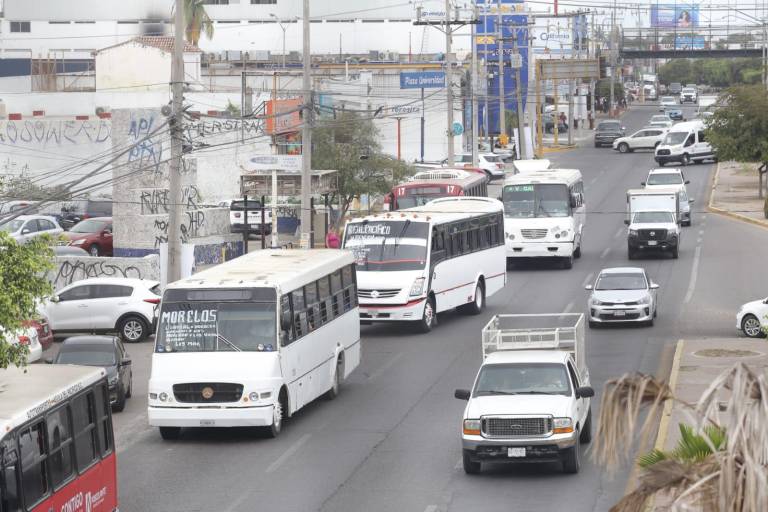 En Mazatlán prevén carril preferencial para el transporte urbano para evitar accidentes