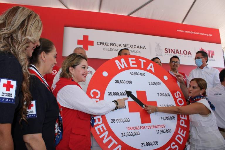Cruz Roja cierra colecta anual; recauda 37 millones de pesos; la meta eran 40 millones de pesos