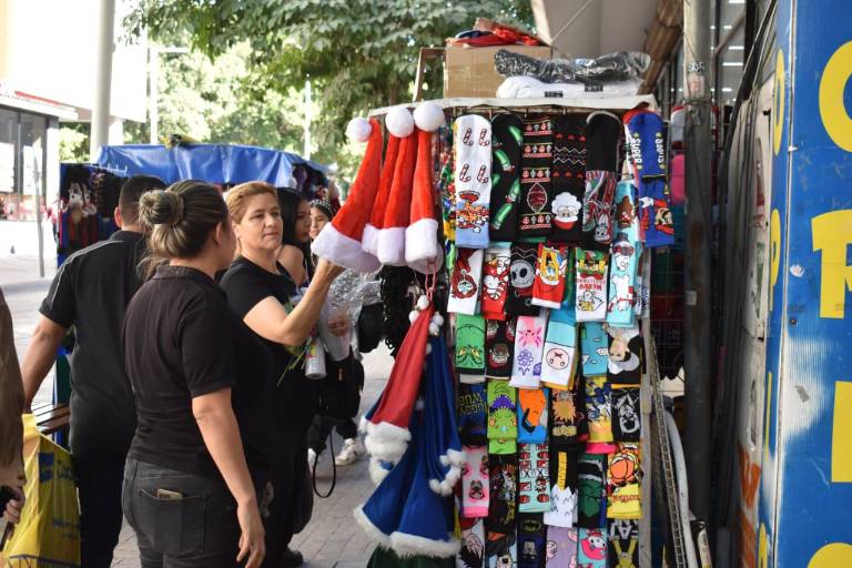 Es la temporada decembrina la más esperada para los comerciantes de Culiacán