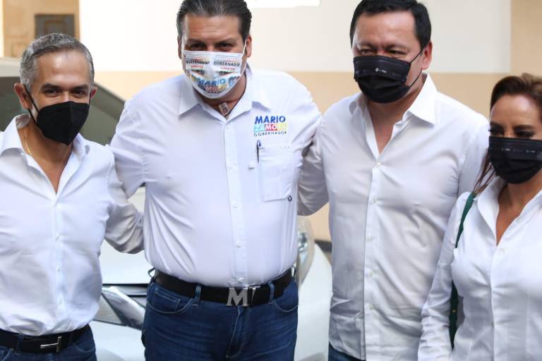 Respaldan senadores del PRI y PRD a INE