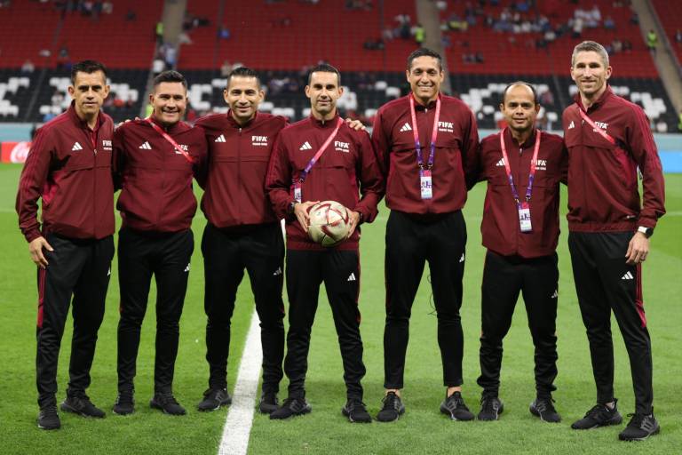 Sinaloense César Ramos cumple en la semifinal Francia-Marruecos