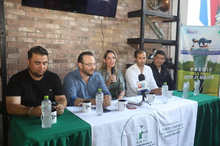 Presentan Primer Torneo Inmobiliario Golf y Playa