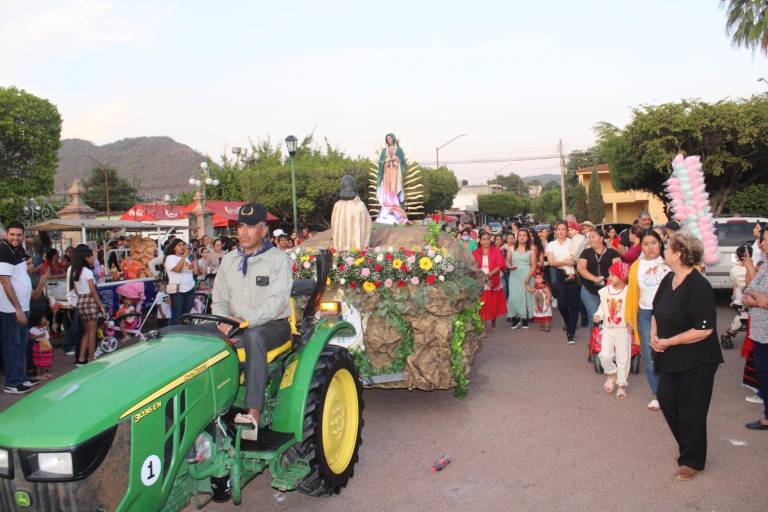 En Rosario viven con devoción la celebración de la virgen de Guadalupe