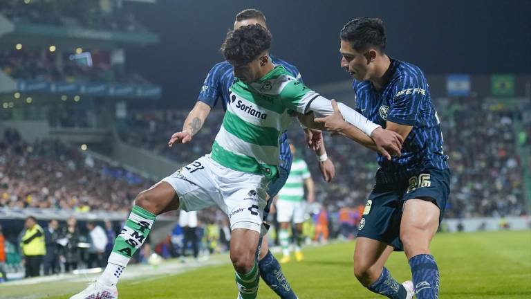 Santos y América se reparten puntos en buen duelo.