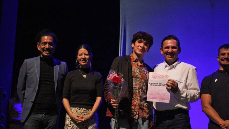 Kevin Rivera fue el ganador del Premio Culiacán de Coreografía con la obra ‘Te veo’.