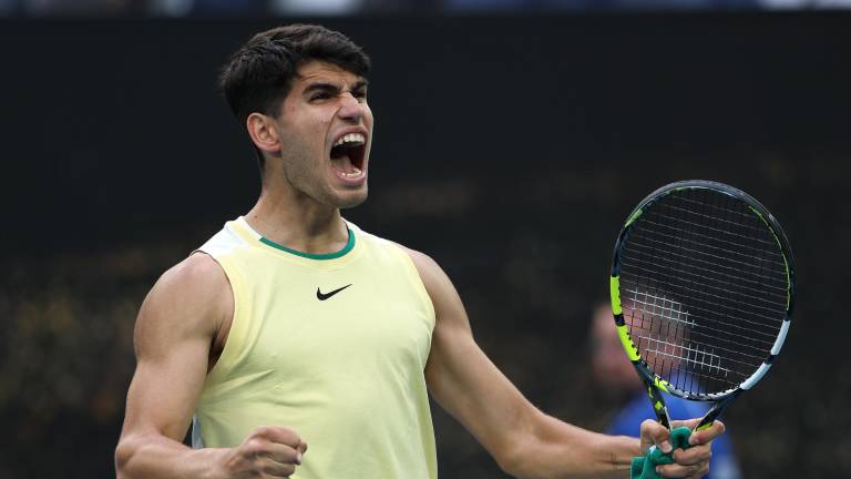 Carlos Alcaraz inició su temporada 2024 en el Abierto de Australia.