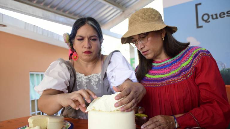 En el evento se contó con la participación de productores de queso artesanales de Puebla y el Estado de México.