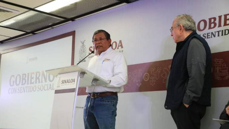 Jaime Montes señala que en las hectáreas con daño total se volverá a resembrar.